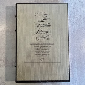 Tom Wolfe - Bonfire of the Vanities, The Franklin Library Signed First Edition Society