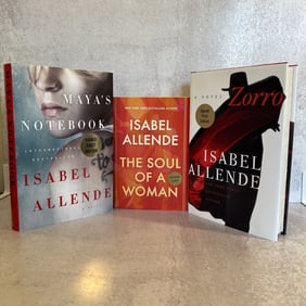 Isabelle Allende - Zoro, The Soul, Mayas Notebook - All Signed