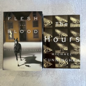 Michael Cunningham Flesh and Blood, and The Hours Signed