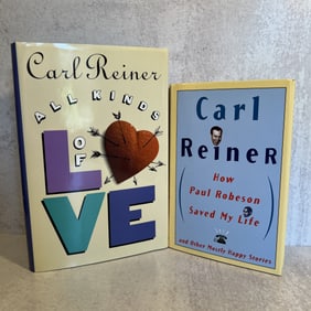 Carl Reiner Autographed: All Kinds of Love, and How Paul Robeson Saved My Life