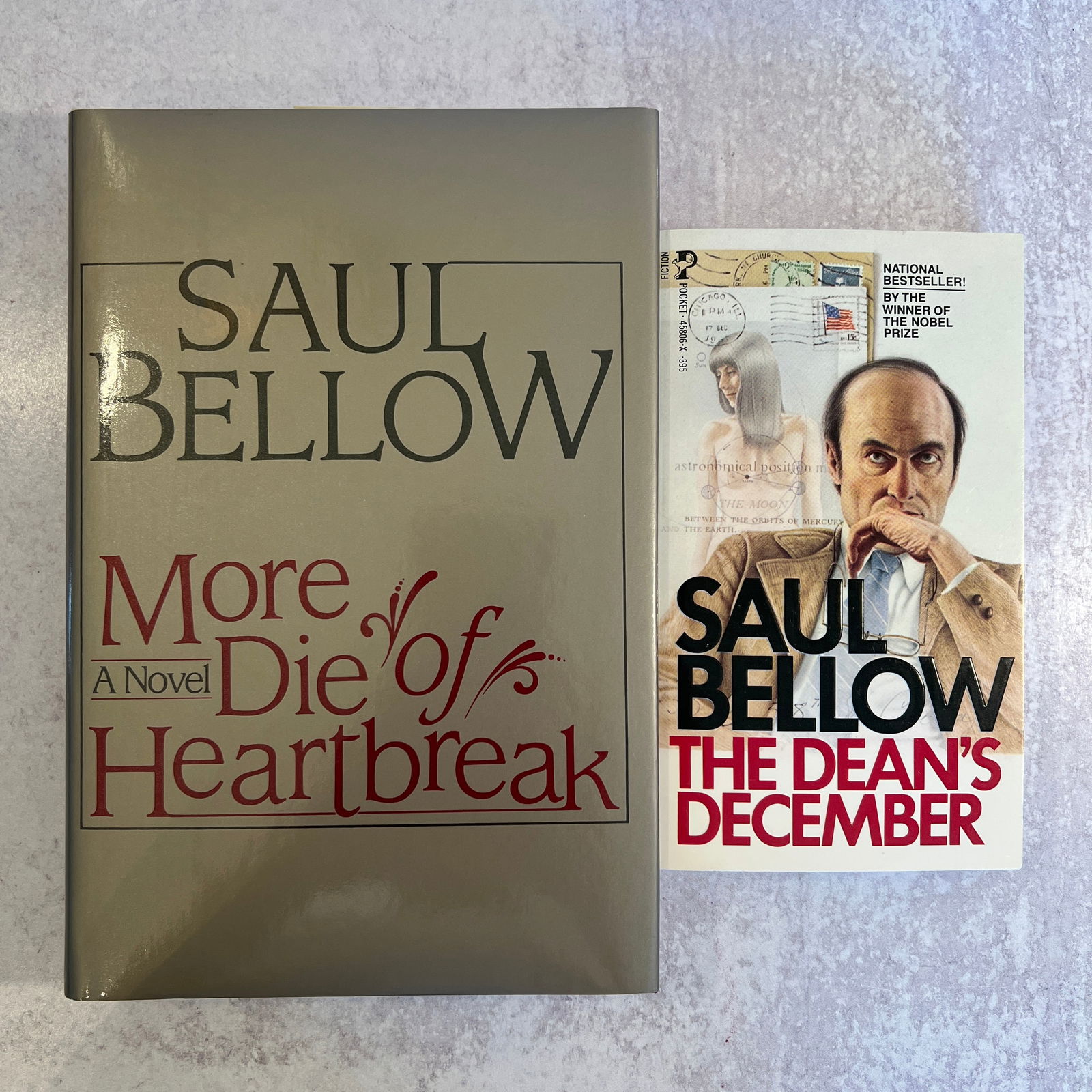 Saul Bellow - More Die of Heartbreak and The Dean's December - Signed (1 of 9)