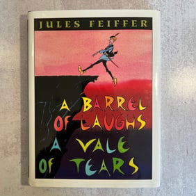 Jules Feiffer - A Barrel of Laughs A Vale of Tears - Signed