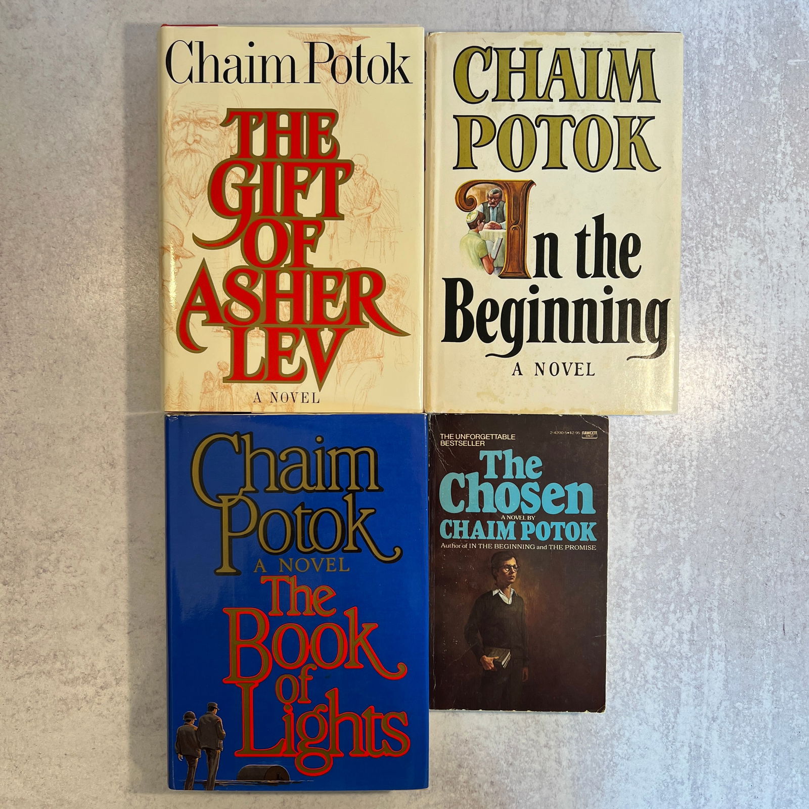 Collection of Chaim Potok Autographed Books (1 of 18)