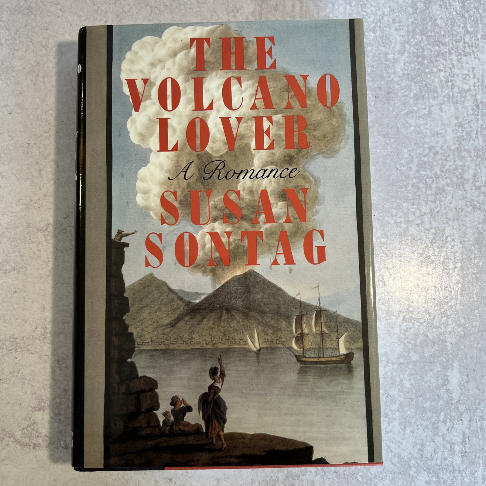Susan Sontag - The Volcano Lover, Signed (1 of 7)