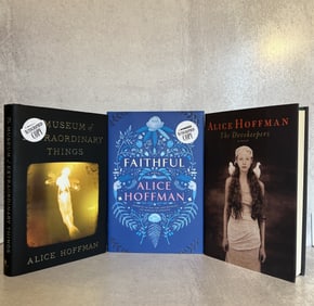Alice Hoffman Autographed - The Dovekeepers, Faithful, Museum of Extraordinary Things