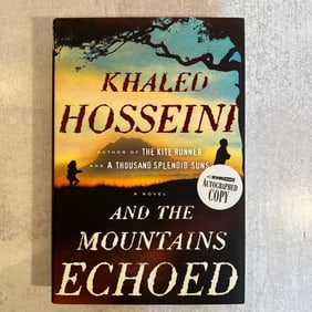 Khaled Hosseini - And the Mountains Echoed, Signed