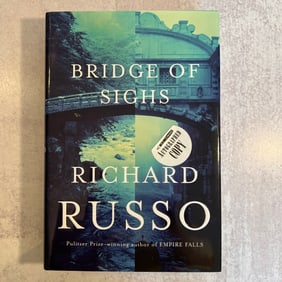 Richard Russo - Bridge of Sighs, Signed