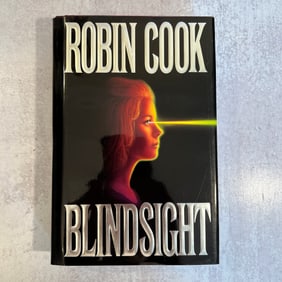 Robin Cook - Blindsight, Signed