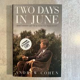 Andrew Cohen - Two Days in June, Signed