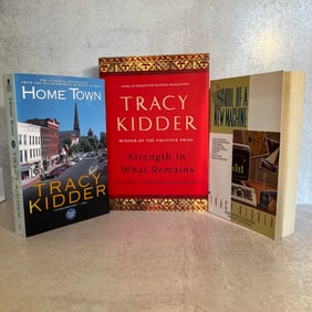 Pulitzer Prize Winner Tracy Kidder Autographed Books