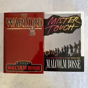 Malcoln Bosse Autographed Books - Mister Touch, and The Warlord