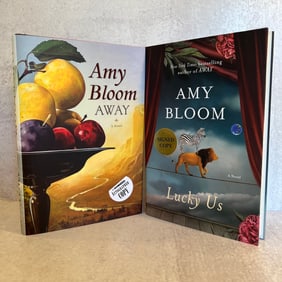 Amy Bloom Signed - Lucky Us, and Away