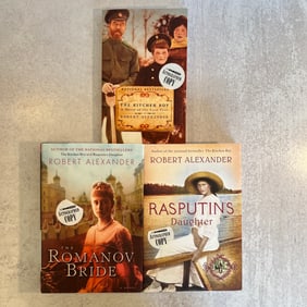 Lot of Robert Alexander Signed Books