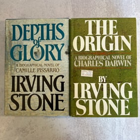 Irving Stone Signed: The Origin, and Depths of Glory