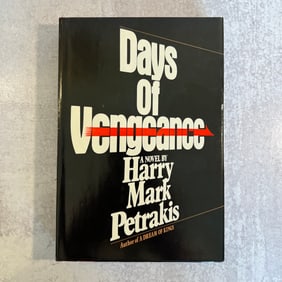 Harry Mark Petrakis Autographed Days of Vengeance