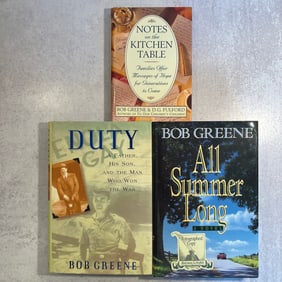 Collection of Autographed Bob Greene Books