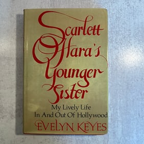 Evelyn Keyes Signed Scarlett O'Hara's Younger Sister - Signed and Inscribed
