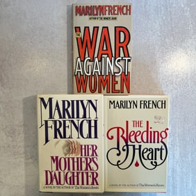 Marilyn French - Three Autographed Books