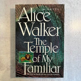 Alice Walker - The Temple of My Familiar - Signed
