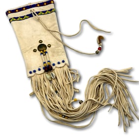 Native American Buckskin Pouch
