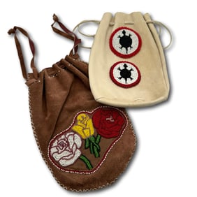Two Native American Pouches