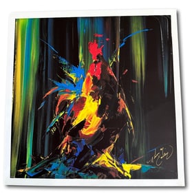 Thomas Easley Abstract Rooster Print