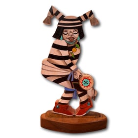 Artist Signed Hopi Katchina Doll