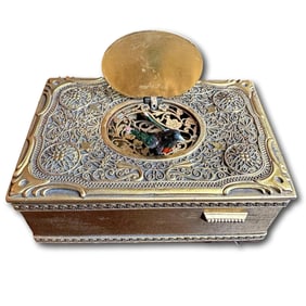 German Automaton Singing Bird Box