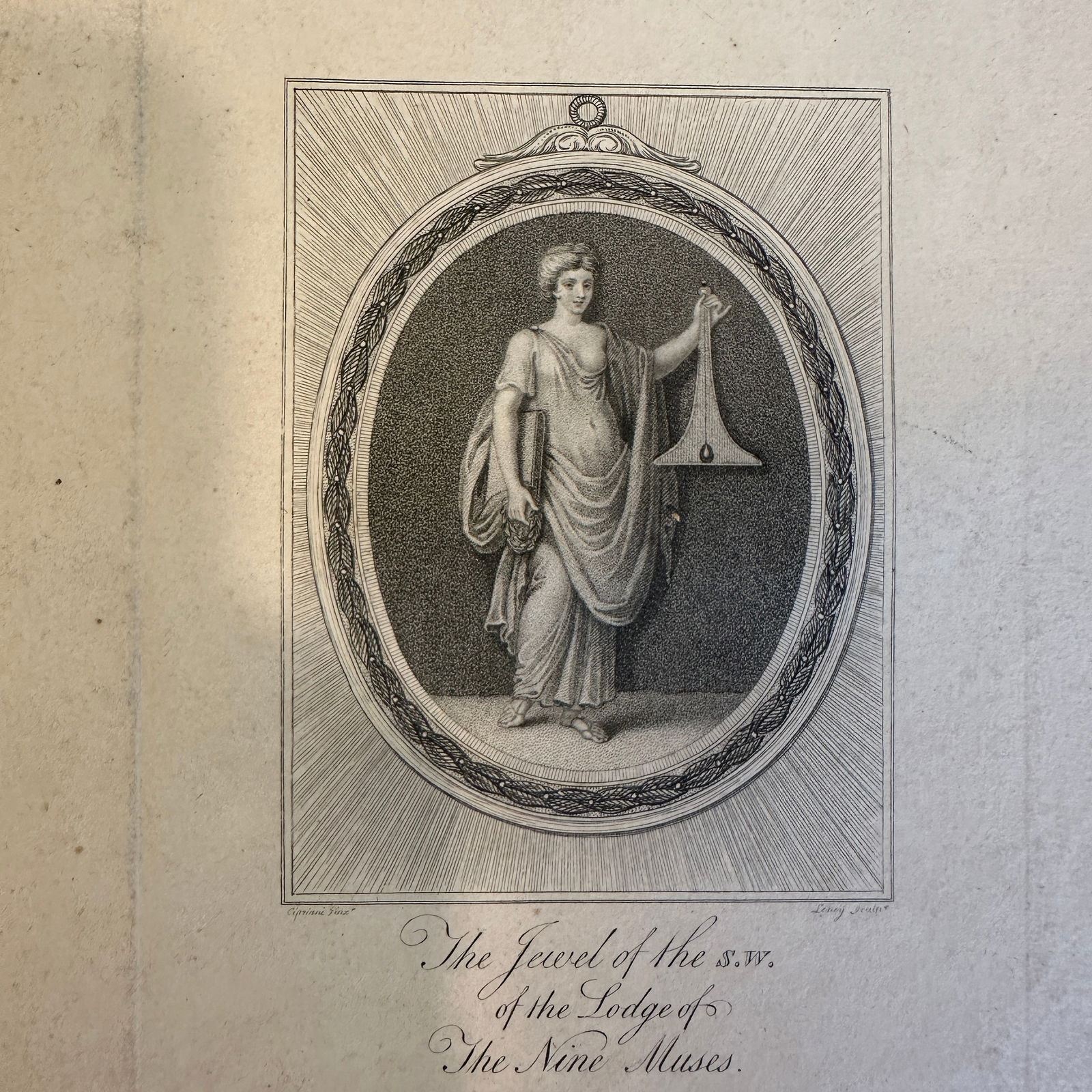 The Jewel of the Lodge of the Nine Muses - Cipriani (1 of 4)