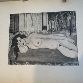 Lot of Vintage Art Book Illustrations