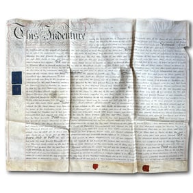 1796 Indenture Contract