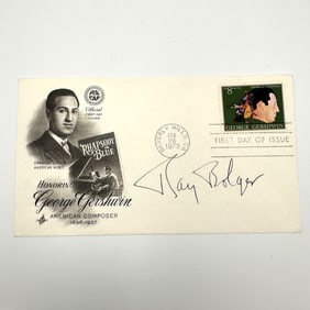 Ray Bolger Autographed First Day Cover from 1973