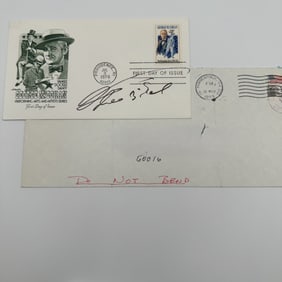 Theodore Bikel Autographed First Day Cover