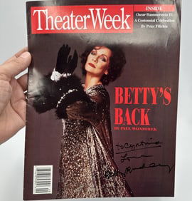 Group of Betty Buckley Autographed Items and Correspondence
