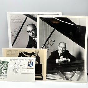 Collection of Sammy Cahn Signed Photos and First Day Cover
