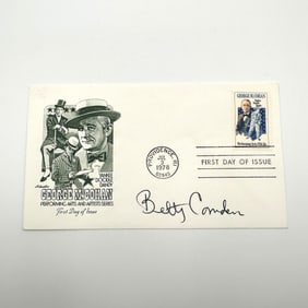 Betty Comden Autographed First Day Cover
