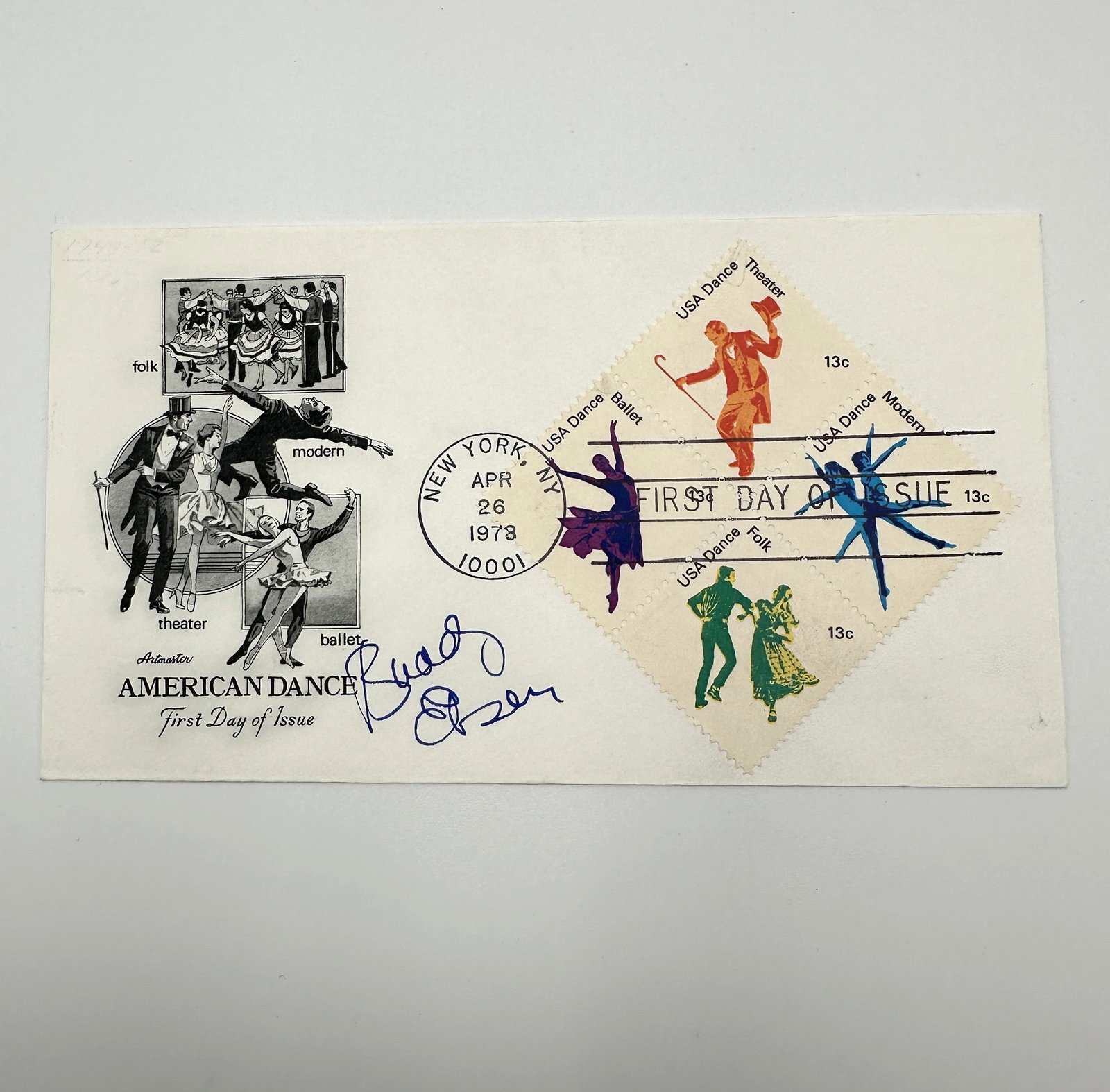 Buddy Ebsen Autographed First Day Cover (1 of 3)