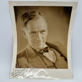 Edgar Guest Autographed Photo