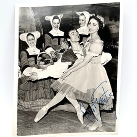 Autographed Photo by Margot Fonteyn