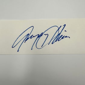 Gregory Hines Autograph While Appearing in Jelly's Last Roll 1992