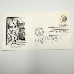 Sophia Loren Signed First Day Cover