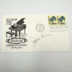 Julie London Autographed First Day Cover