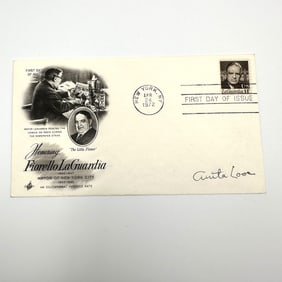 Anita Loos Autographed First Day Cover