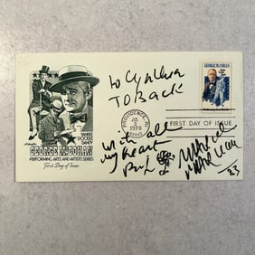 Marcel Marceau Autographed and Inscribed First Day Cover