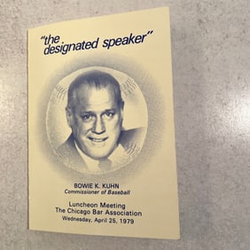 Signed Note from Ray Meyer