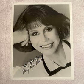 Autographed Mary Tyler Moore Photo