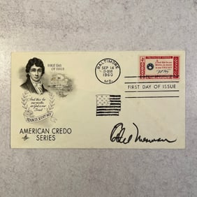 Ethel Merman Autographed First Day Cover