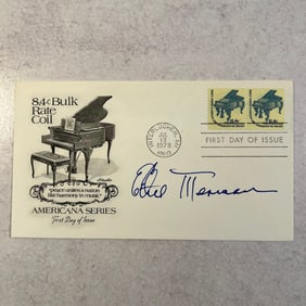 Ethel Merman Autographed First Day Cover - 1978