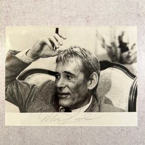 Peter O'Toole Autographed Photo - 1987