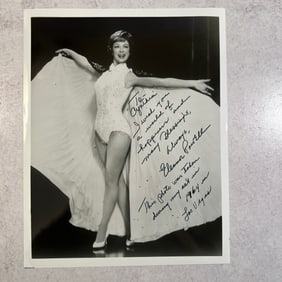 Eleanor Powell Autographed Photo with Article